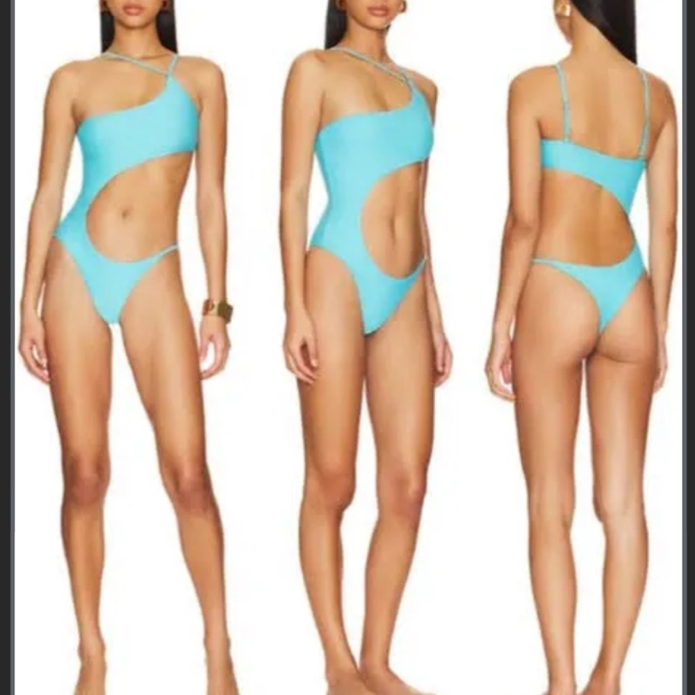 super down cut out one piece